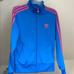 Small adidas zipper track jacket